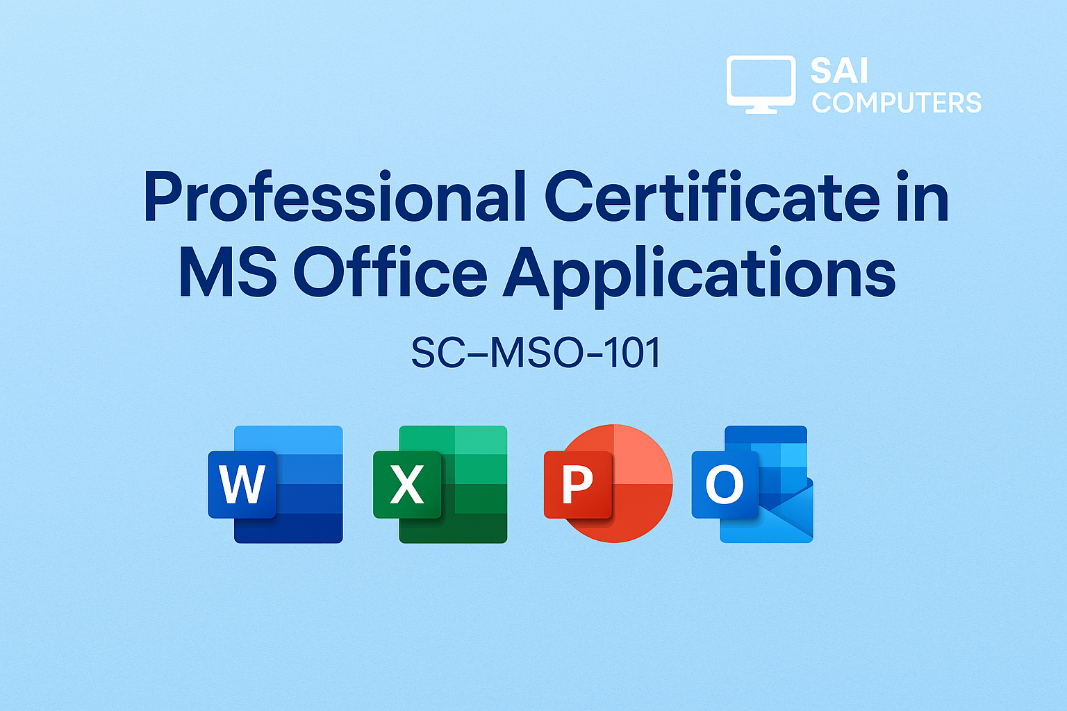 Professional Certificate in Office Applications 
